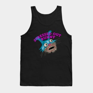 Stressed Out Bunny Pink Version Tank Top